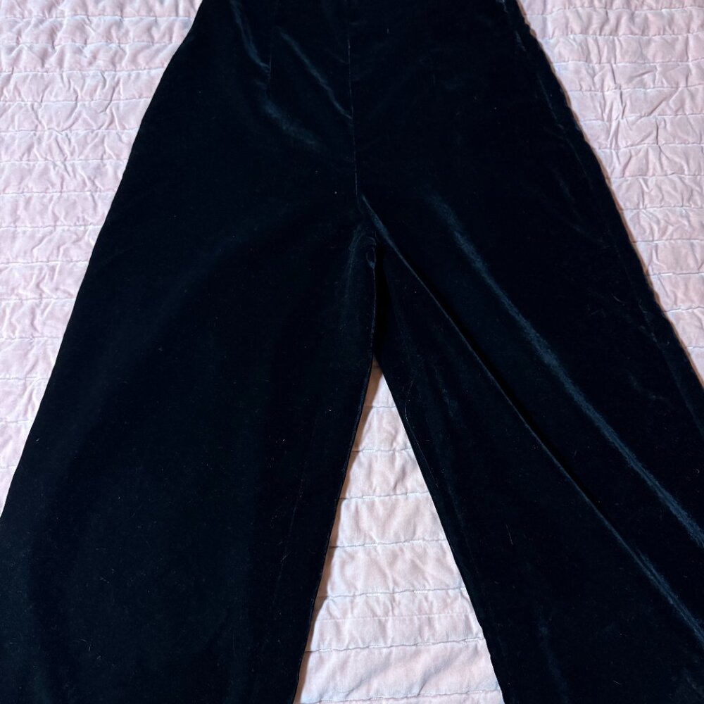 ZARA Velvet Culottes